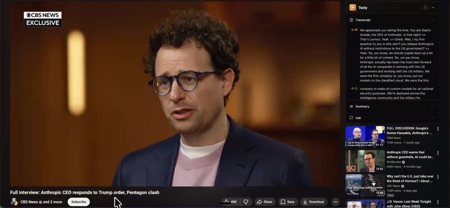 Know what a video covers in five seconds